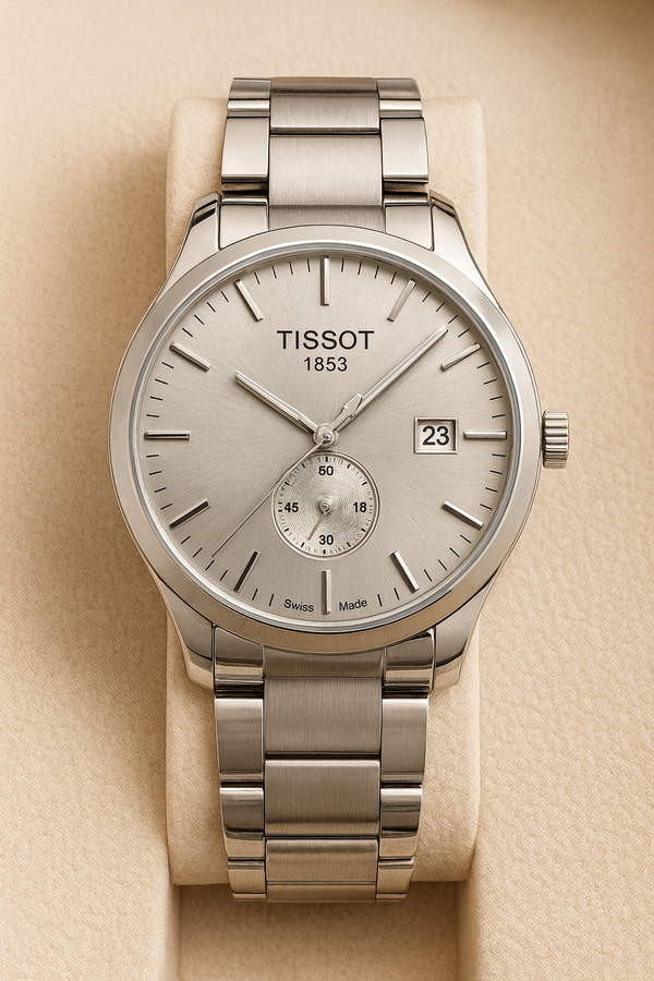 TISSOT PLATEADO EN ACERO