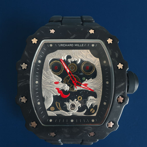 RELOJ HOMBRE - RICHARD MILLE ACERO /DRAGONES